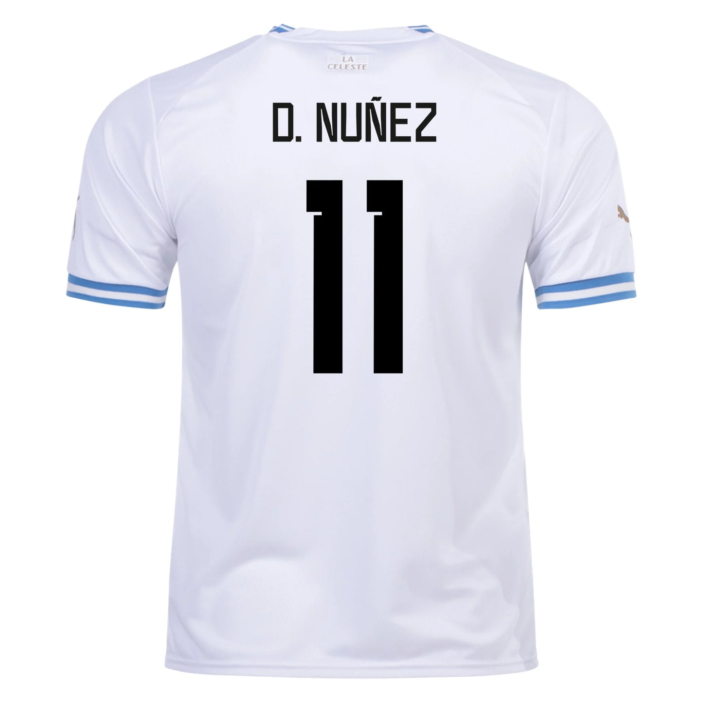 Nunez #11 Uruguay Away  Soccer Jersey 2022/23