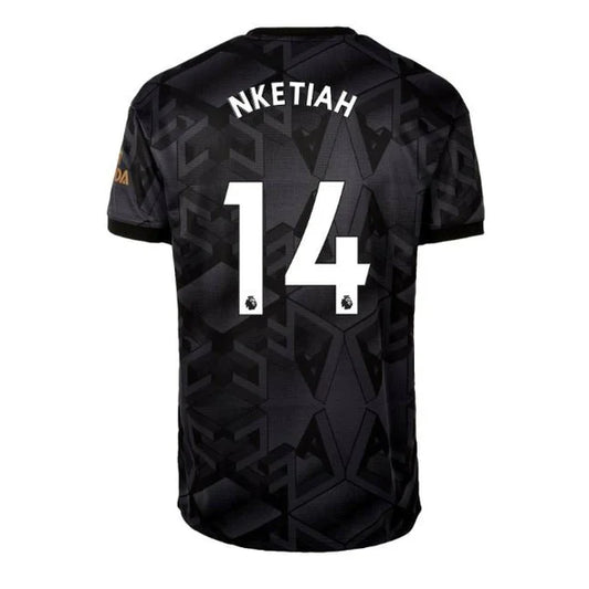 Nketiah #14 Arsenal Away Soccer Jersey 22/2023