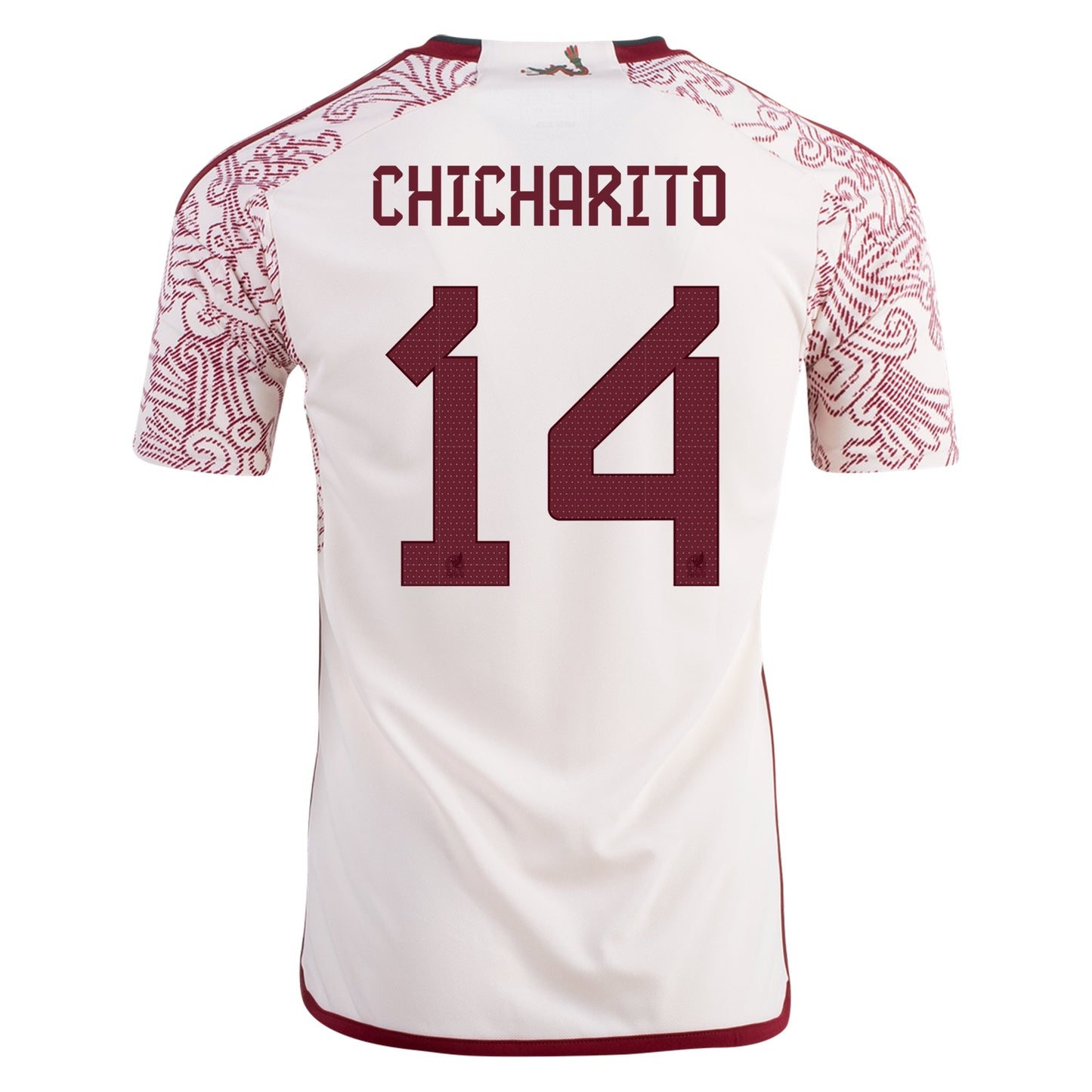 Chicharito #14 Mexico Away Soccer Jersey 2022/23