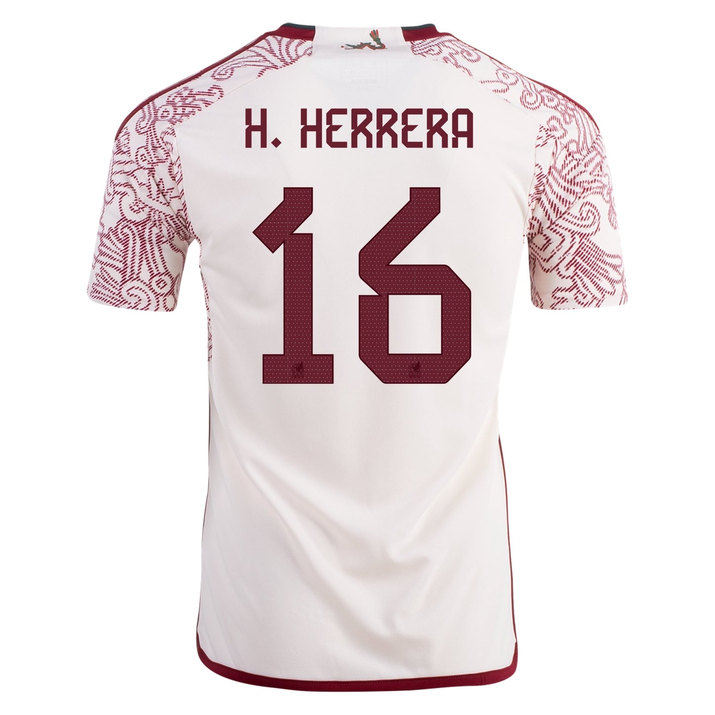 H Herrera #16 Mexico Away Soccer Jersey 2022/23