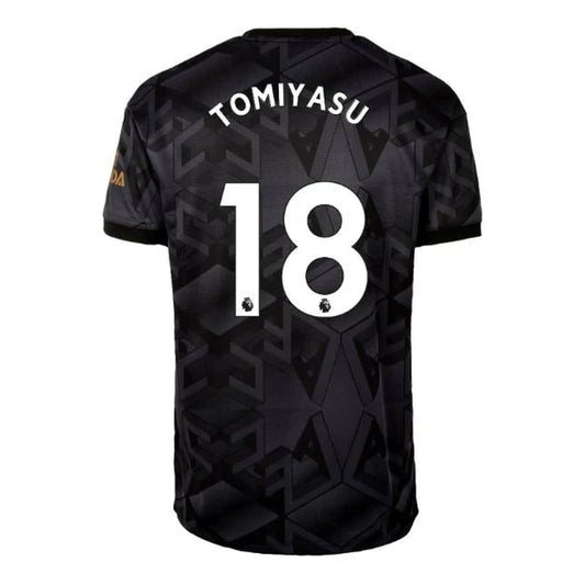 Tomiyasu #18 Arsenal Away Soccer Jersey 22/2023