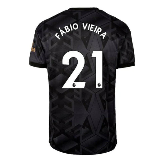 Fabio Vieira #21 Arsenal Away Soccer Jersey 22/2023