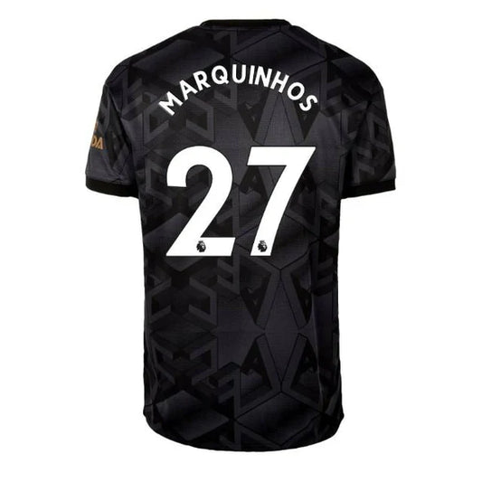 Marquinhos #27 Arsenal Away Soccer Jersey 22/2023