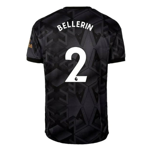 Bellerin #2 Arsenal Away Soccer Jersey 22/2023