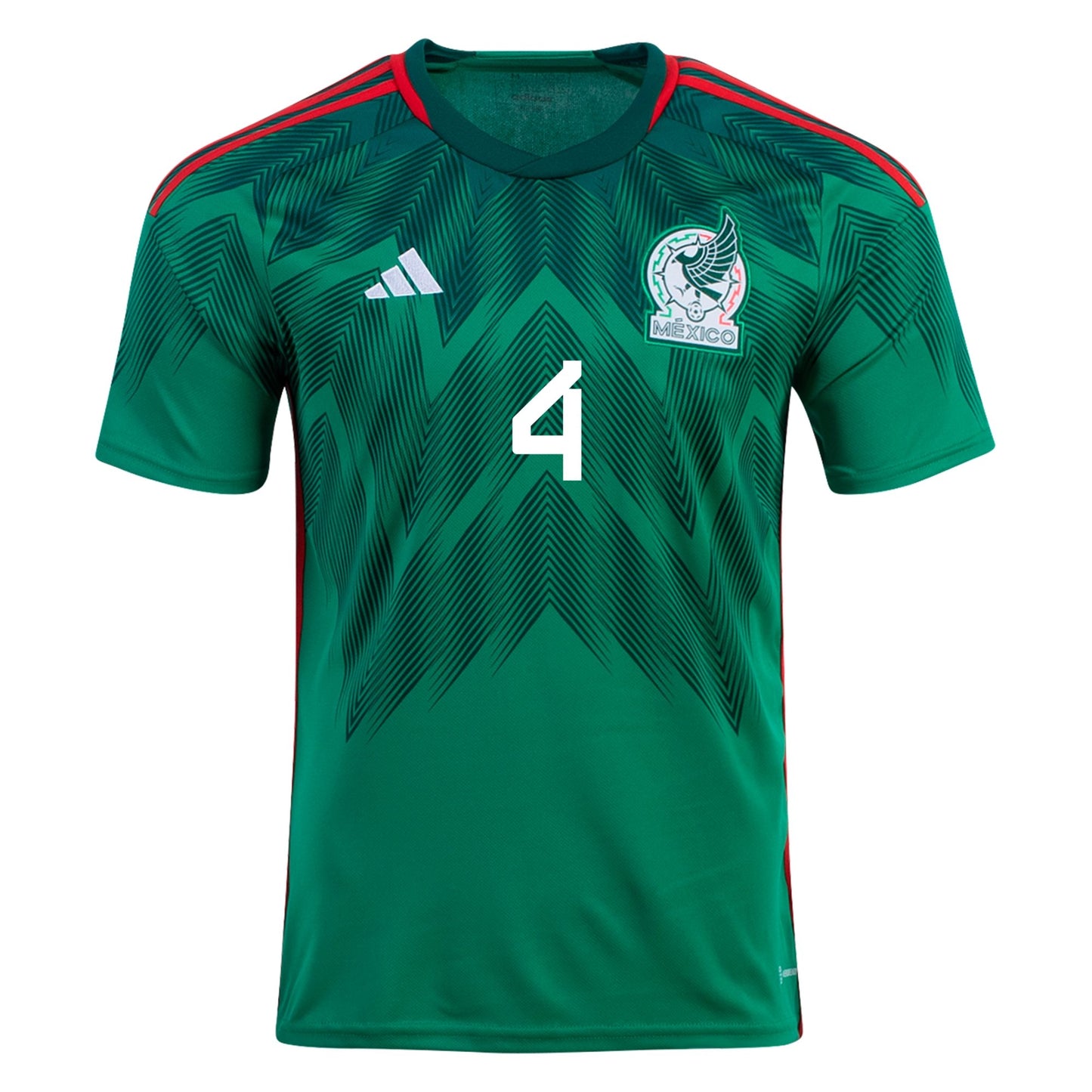 Alvarez #4 Mexico Home Soccer Jersey 2022/23