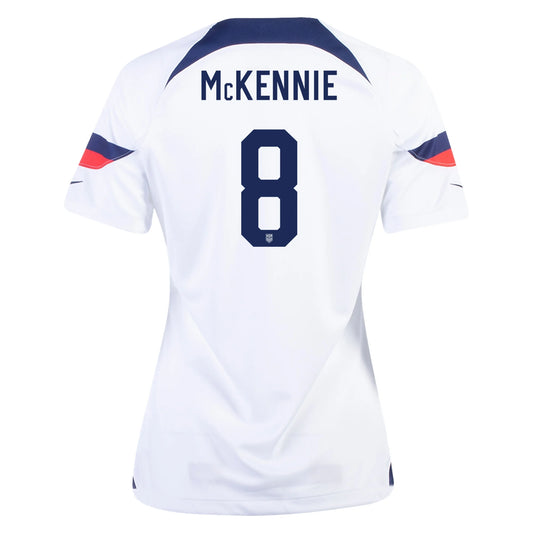 McKennnie #8 USA Home Women Soccer Jersey 2022/23