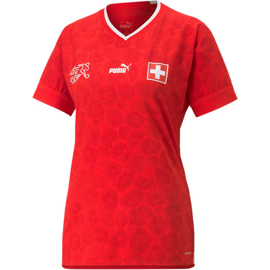 Switzerland Women Home Soccer Jersey 2022/23